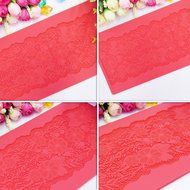 Edible Border Cake Lace Mats Silicone Decoration Mat for Fondant Art Kitchenware AK-LSM-03 N4