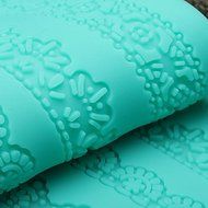 Large Fondant Cake Decorating Mould Lace Mold Silicone Mat N5