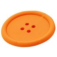 ASDOMO Colourful Silicone Placemat Button Coasters Tea Cup Cushion Mug Cup Holder Mat Pad Green N5