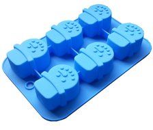 Xmas Snowman Silicone Non Stick Cake Ice Cube Mold Chocolate Jelly Candy Biscuit Moul