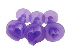Wilton 1907-1347 Fondant 3-Piece Cutters, Classics, Mini N10