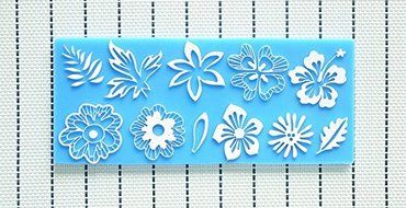 Martha Art Craft - Sugarcraft Decorating Kit High Quality Ribbon Fondant Molds Silicone,silicone Chocolate Silicone... N5