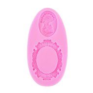 "Mirror Fondant Cake Mold Decorating Tools Frame Cupcake Kitchen Baking Mould" shopping