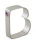 Ann Clark Letter B Cookie Cutter - 3.25 Inches - Tin Plated Steel