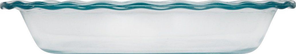 Pyrex Watercolor Collection Easy Grab Pie Plate - 2 Pack, , Blue Lagoon N3