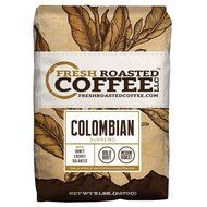 100% Colombian Supremo Coffee, Whole Bean, Fresh Roasted Coffee LLC (5 lb.)