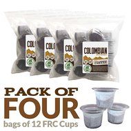 100% Colombian Supremo Coffee, Whole Bean, Fresh Roasted Coffee LLC (5 lb.) N3