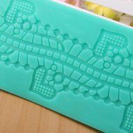 Sweet Heart Lace Mold Silicone Cake Decorating Mould N4