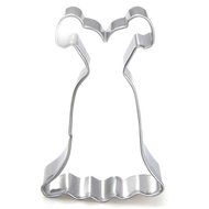 Stainless Steel 430 Wedding Skirt Biscuit Pastry Fondant Fruits Cake Cookie Cutter Mold