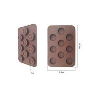 Wheel Circle Shaped Fondant Cake Chocolate Pan Candy Soap Silicone Mold Baking Pan Cake Decoration