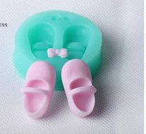 Anyana Silicone Fondant Mold Cake Decorating Pastry Gum Pastry Tool Lasion&quot; Shoes Mould N2