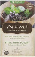 Numi Organic Chocolate Pu-erh Tea, Full Leaf Black Pu-erh Tea, 16 Count Tea Bags N14