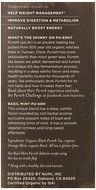 Numi Organic Chocolate Pu-erh Tea, Full Leaf Black Pu-erh Tea, 16 Count Tea Bags N15