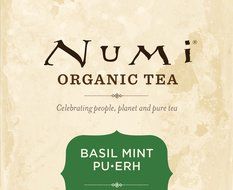 Numi Organic Chocolate Pu-erh Tea, Full Leaf Black Pu-erh Tea, 16 Count Tea Bags N18