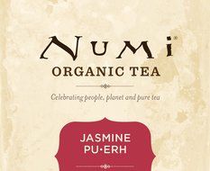 Numi Organic Chocolate Pu-erh Tea, Full Leaf Black Pu-erh Tea, 16 Count Tea Bags N25