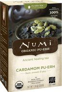 Numi Organic Chocolate Pu-erh Tea, Full Leaf Black Pu-erh Tea, 16 Count Tea Bags N32
