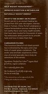 Numi Organic Chocolate Pu-erh Tea, Full Leaf Black Pu-erh Tea, 16 Count Tea Bags N35