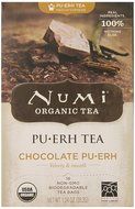 Numi Organic Chocolate Pu-erh Tea, Full Leaf Black Pu-erh Tea, 16 Count Tea Bags N38