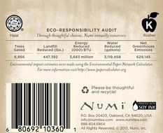 Numi Organic Chocolate Pu-erh Tea, Full Leaf Black Pu-erh Tea, 16 Count Tea Bags N43