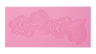 ETHAHE 16.5x7.8cm Random Color Silicone Cake Molding Fondant Tool