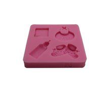Joylive 3D Vege Feeder Fondant Cake Chocolate Sugarcraft Mold Mould Cutter Silicone Tools DIY N2