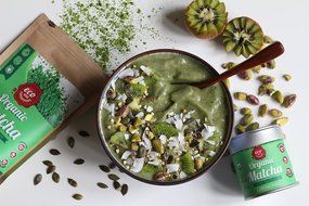 Matcha Green Tea Powder - Superior Culinary - USDA Organic From Japan -Natural Energy &amp; Focus Booster Packed With... N4