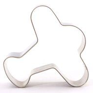 Cake &amp; Cookie Cutters Plane Shape Stainless Steel Cookie Cutter Fondant Cake Mold N3