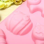 Mummy Halloween Fondant Cake Mold Silicone Baking Mould N4
