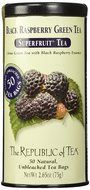 The Republic Of Tea Black Raspberry Superfruit Green Tea, 50 Tea Bags, Healthy Summer Fruit Tea