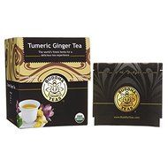Turmeric Ginger Tea - Organic Herbs - 18 Bleach Free Tea Bags