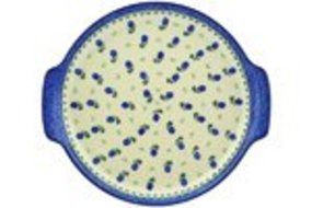 Polmedia Polish Pottery 13-inch Stoneware Platter H9918E Hand Painted from Ceramika Artystyczna in Boleslawiec... N2