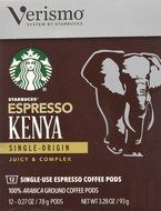 Starbucks&reg; Espresso Roast Verismo&trade; Pods,12-0.28 oz N16