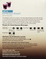 Starbucks&reg; Espresso Roast Verismo&trade; Pods,12-0.28 oz N20