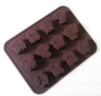 KOX Silicone Holiday Candy Molds,Chocolate Molds,Silicone Molds,Soap Molds,Silicone Baking Molds,Craft Mold N8