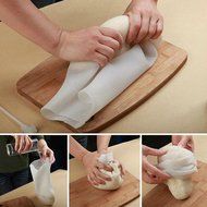 Bakeware DIY Cooking Pastry Tools Soft Porcelain Silicone Preservation Magic Kneading Dough Bag