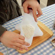 Bakeware DIY Cooking Pastry Tools Soft Porcelain Silicone Preservation Magic Kneading Dough Bag N5