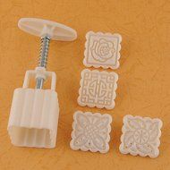 Gaosaili Mid-Autumn Festival Hand-Pressure Moon Cake Square Mould N3