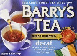 Barrys Tea Decaffeinated Tea Bags - 80 Count