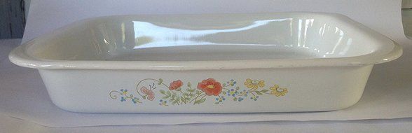 Corning Ware Wildflowers A-76 Bakeware 14&quot; x 11 1/2&quot; x 2 1/4&quot;