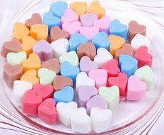 Yunko Silicone Mini Heart Shape Ice Cube Candy Chocolate Baking Cake Mold, Pack of 2 N6