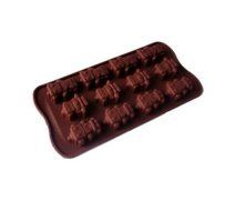 U-beauty 12 Cavity Robot Silicone Flexible Cake Chocolate Ice Jelly Soap Mold Mould Diy Tool N2