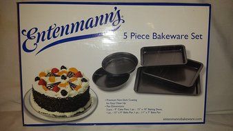 ENTENMANN&#039;S 5 PIECE BAKEWARE BUNDLE N3