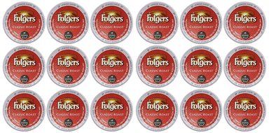 Folgers Classic Roast Coffee Keurig K-Cups, 72 Count N2
