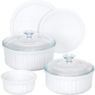 CorningWare 7-Piece French White Bake and Serve Set