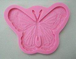 HSE Beautiful Butterfly shape Chocolate Candy Jello 3D silicone Fondant Lace Mold Mould cake decoration/ tools