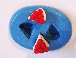 Cake Flexible Food Grade Silicone Push Mold for Polymer Clay, Resin,wax,miniature Food,sweets,plaster N3