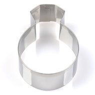 Stainless Steel 430 Diamond Ring Biscuit Pastry Fondant Fruits Cake Cookie Cutter Mold