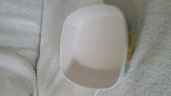 Vintage Corning Ware Sunsations Sunflowers Casserole Dish One Liter N2
