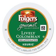 Folgers Lively Colombian Decaf K-Cups 24ct Box