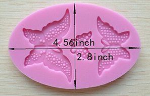 HSE 1Pcs Butterfly Chocolate Candy Jello silicone Mold Mould Cartoon Figre/cake tools Bakeware N2